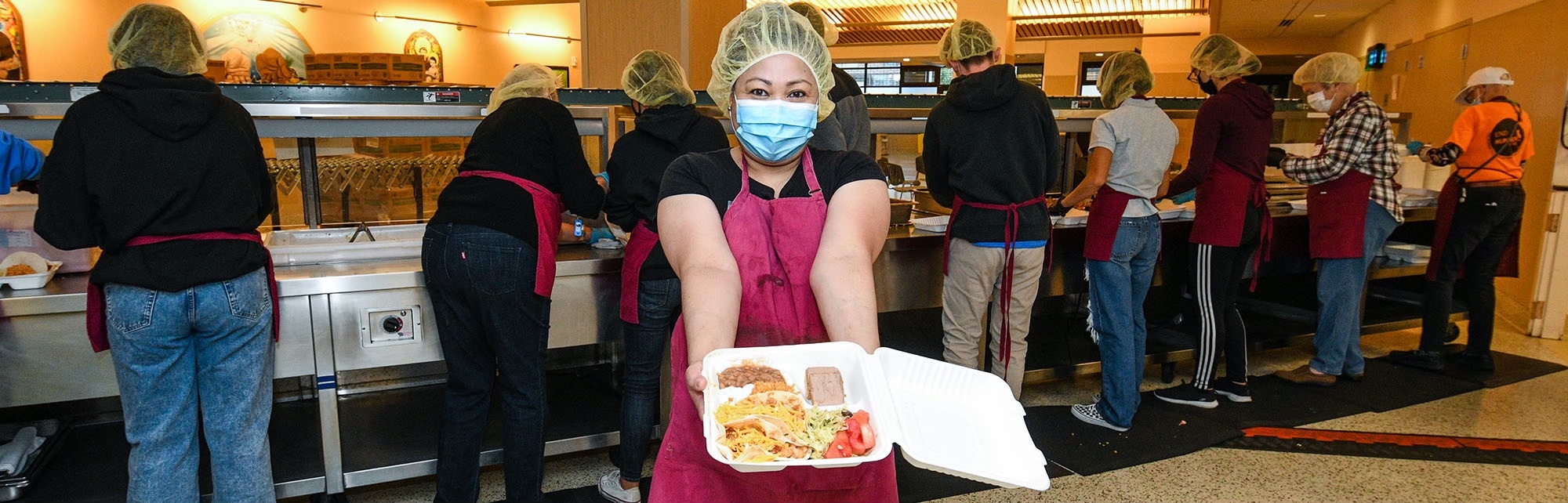 St. Anthony Foundation dining room volunteers